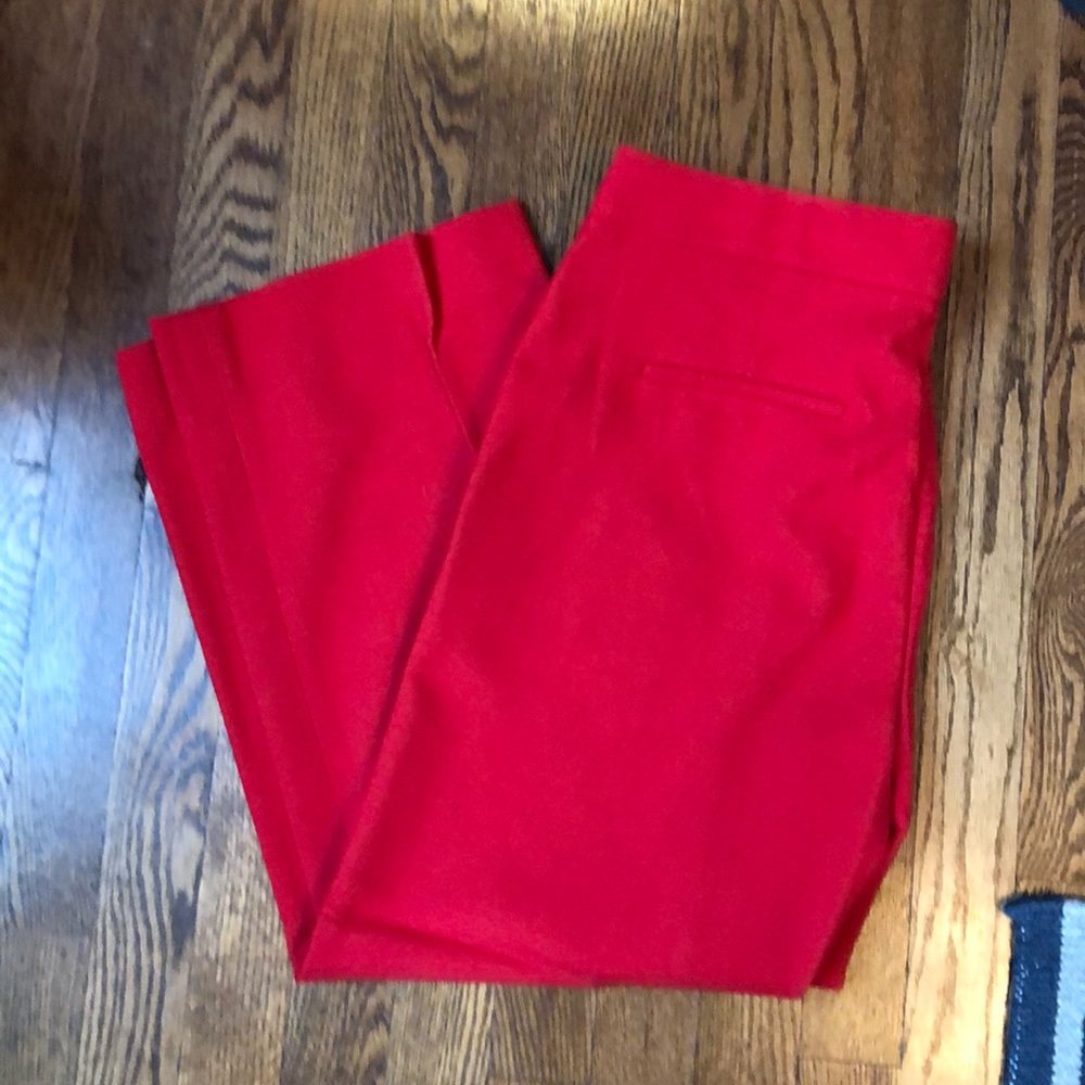 J Crew wide leg crop pants